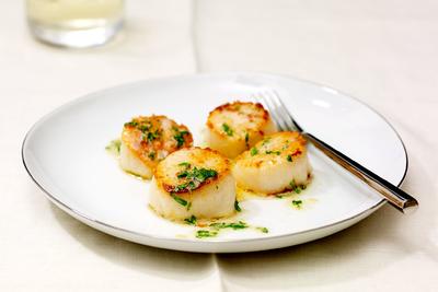 Scallops with Garlic-Parsley Butter