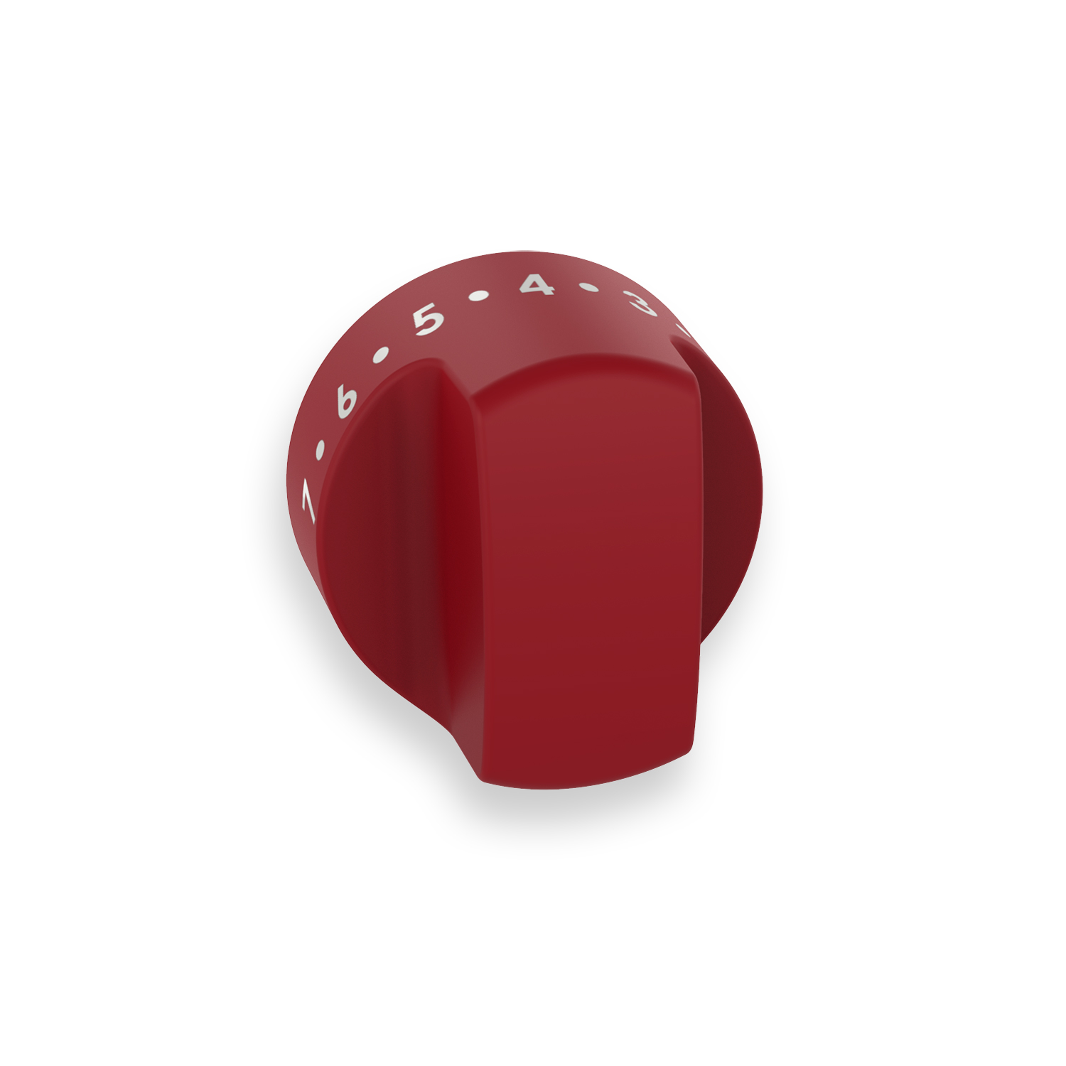 Two Slice Toaster Knob - Red