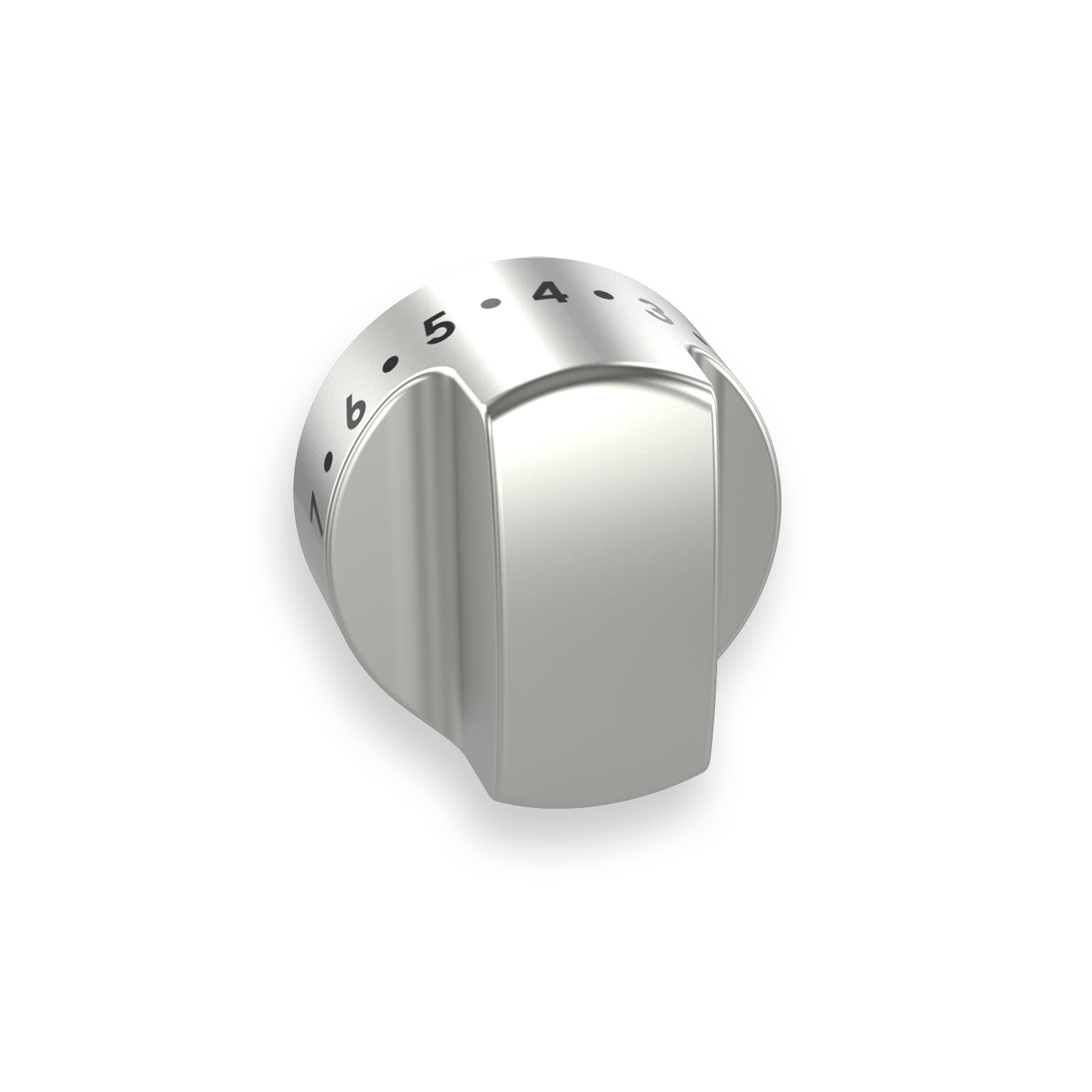 Two Slice Toaster Knob - Brushed Stainless