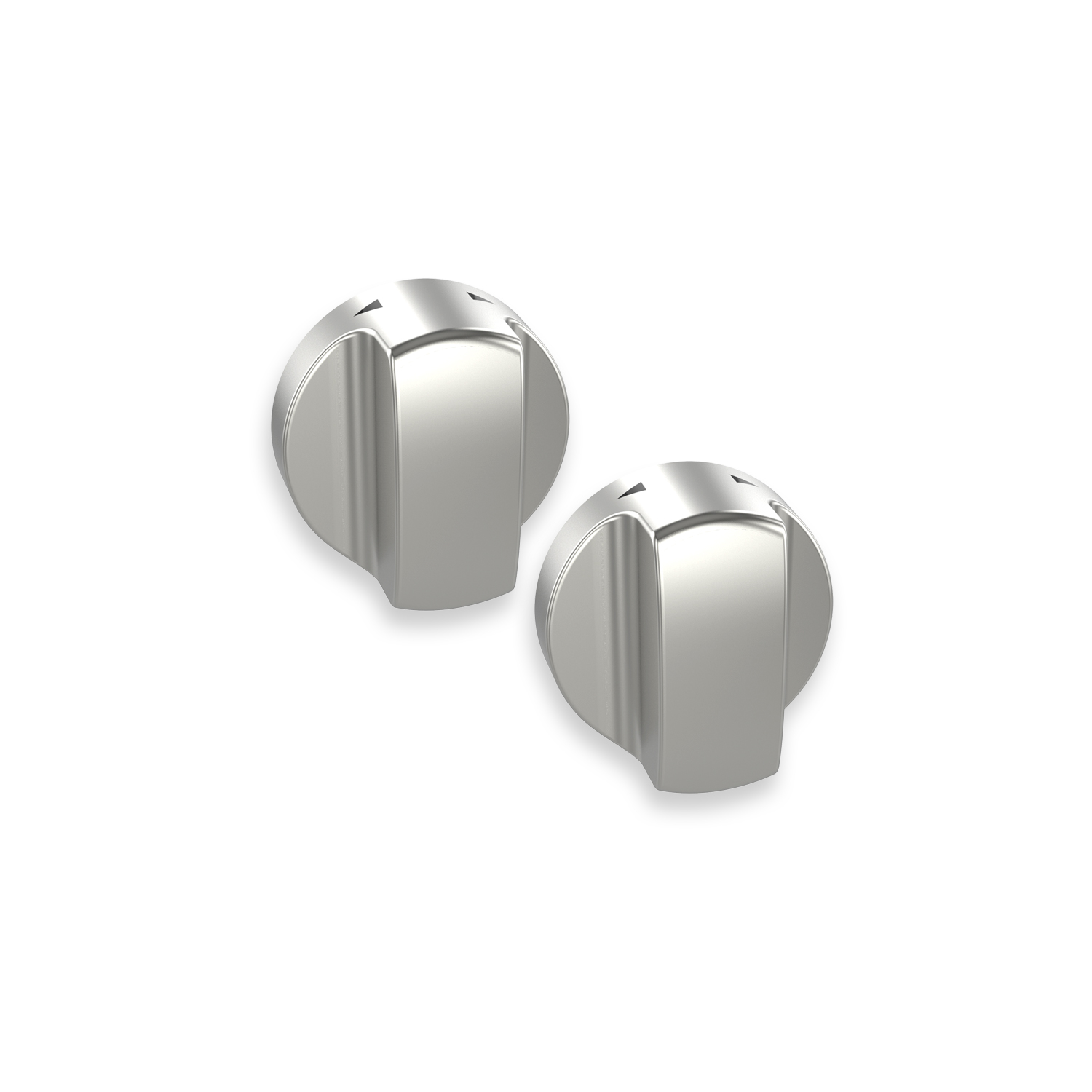 Countertop Oven Knob - Brushed Stainless