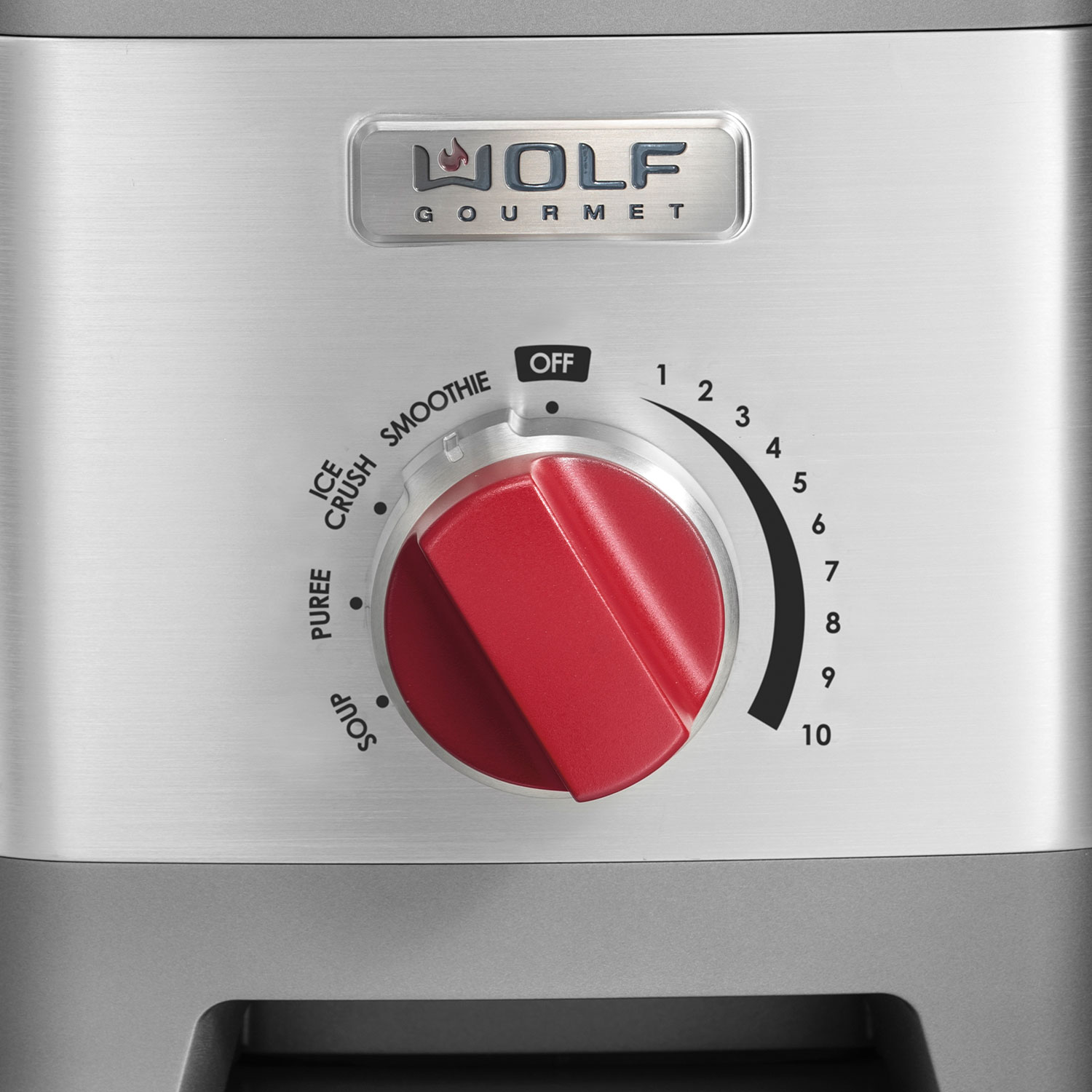 Wolf Gourment Pro-Performance High Speed Blender, 64 Oz. Capacity, SS, 2,2  Peak